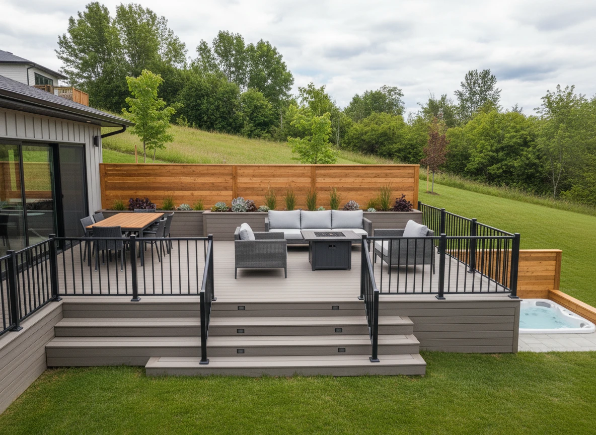 The Multi-Tier Entertainer's Deck