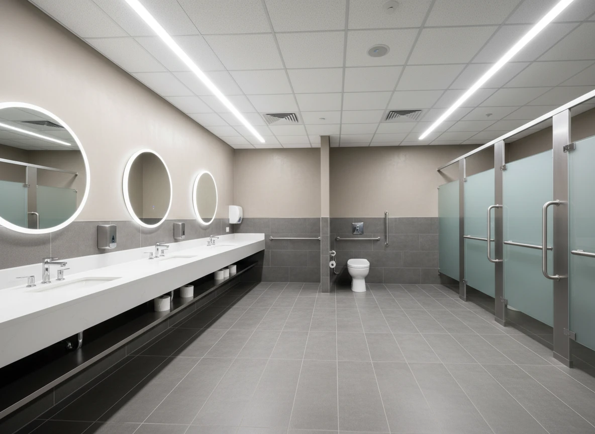 Commercial Restroom Overhaul - View 2