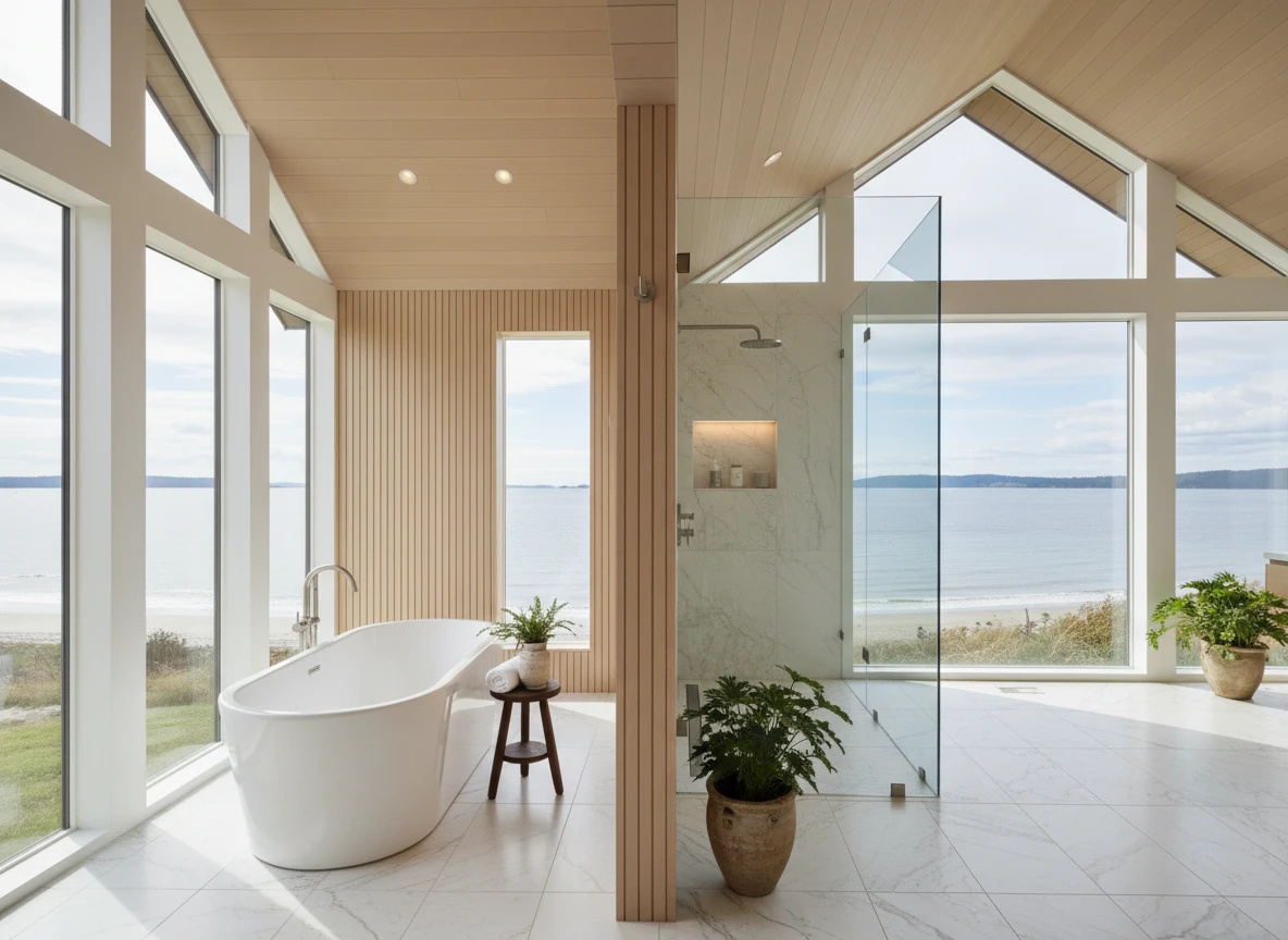 The Coastal Sanctuary Master En-suite - View 2